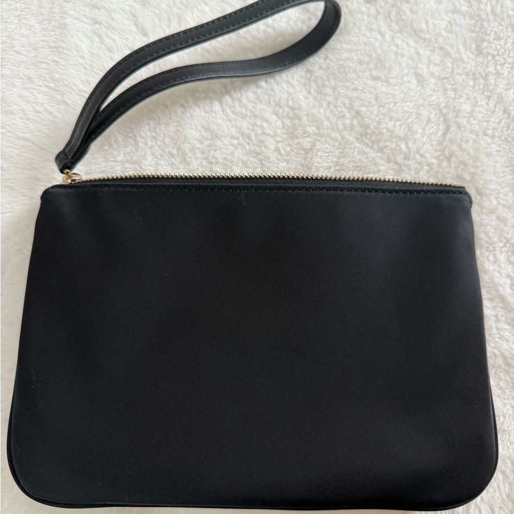 Kate Spade Black Wristlet with Gold Accents - Picture 4 of 6